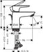 Baterija za lavabo HANSGROHE TALIS E 80 (71700000) Baterije za lavabo Hansgrohe Madras doo Beograd