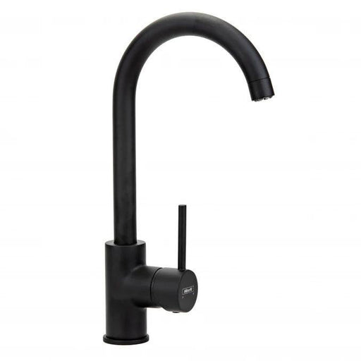 Baterija za sudoperu MINOTTI TUBO DARK ELEGANCE sa 3 cevi labud (6118-3B) Baterije za sudoperu Minotti Madras doo Beograd