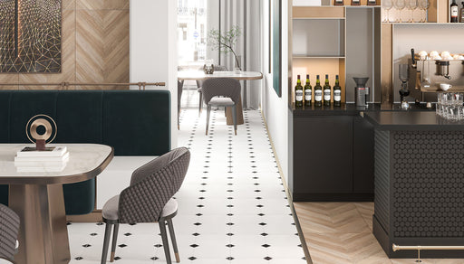 Betera Black-White Podne pločice 58x58cm - Balkania Ceramics Podne pločice Balkania Ceramics Madras doo Beograd