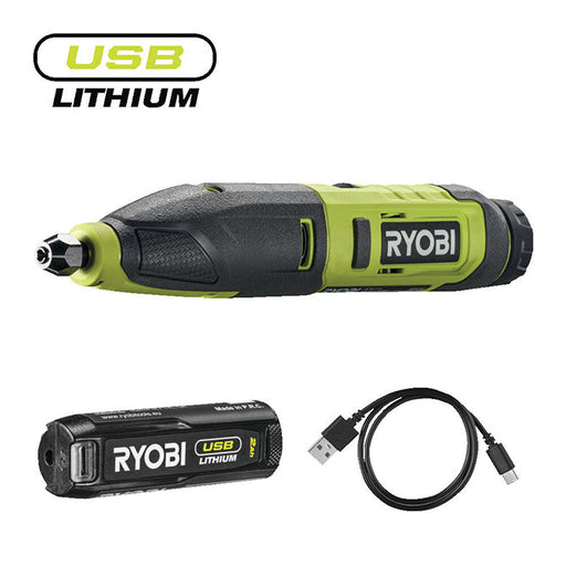 Bežični alat za rezbarenje USB Lithium™ 4V (2,0 Ah) - RYOBI RPC4-120G pbit RYOBI RPC4-120G Madras doo Beograd