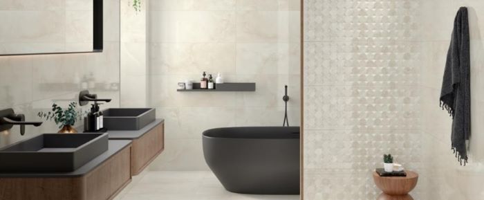 BIBURY BEIGE BRILLO RETT 33.3X90cm ALP128 Zidne pločice ALAPLANA Madras doo Beograd