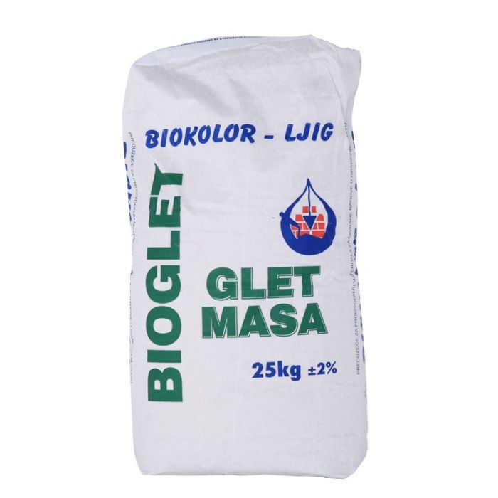 Bioglet - Glet masa Građevinski materijali Madras doo Beograd Madras doo Beograd