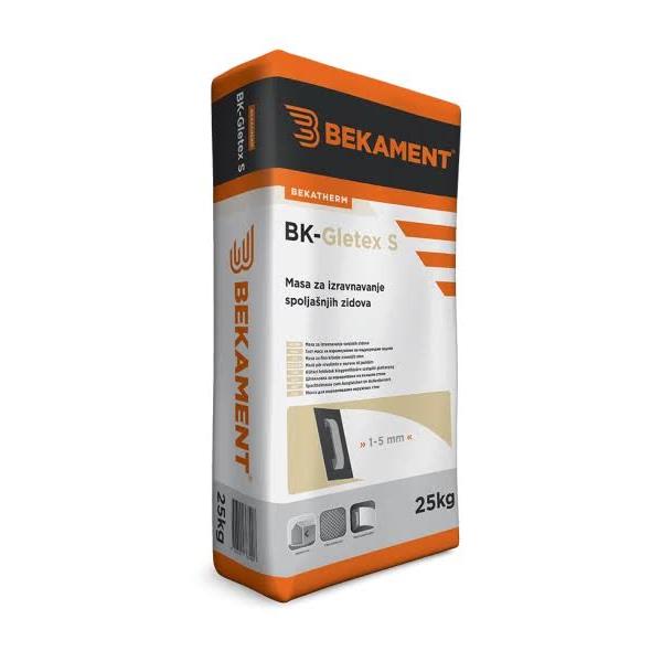BK-GletEx S - masa za izravnavanje Boje i lakovi Bekament Madras doo Beograd
