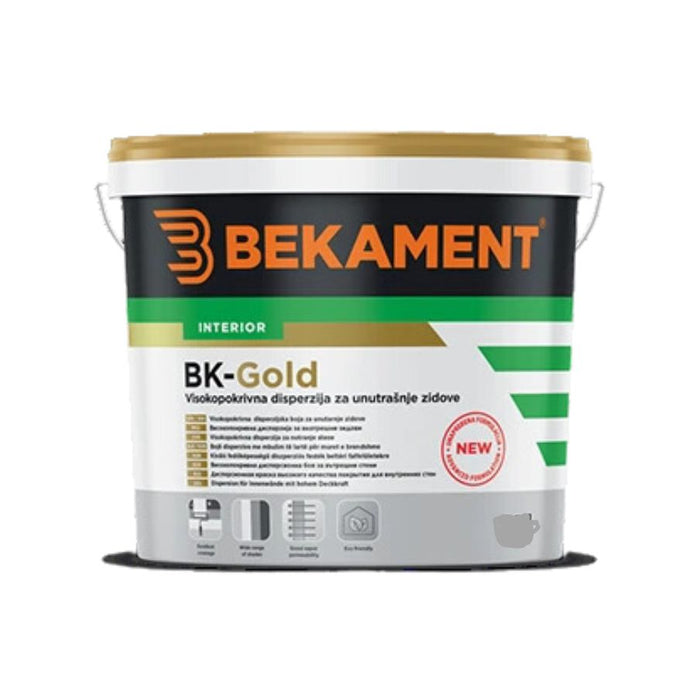 BK-gold - disperzija za unutrašnje zidove Boje i lakovi Bekament Madras doo Beograd
