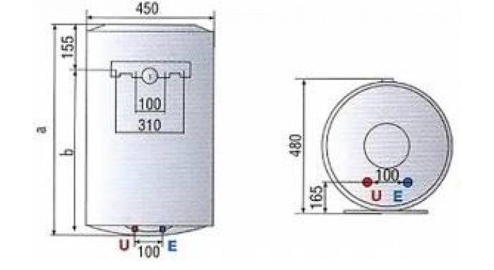 BOJLER 50L ARISTON PRO R1 3201810 Bojleri i oprema Ariston Madras doo Beograd