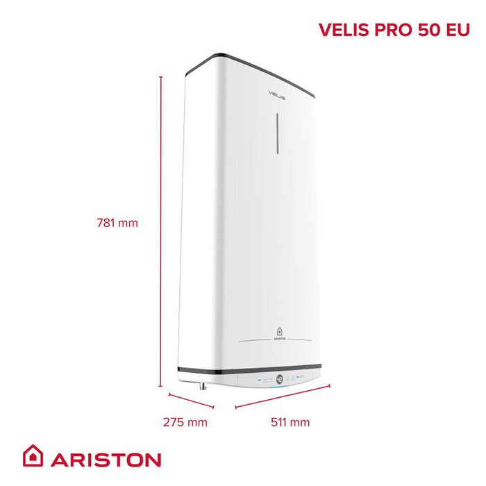 BOJLER 50L ARISTON VELIS PRO EU 3626135 Standardni bojleri Ariston Madras doo Beograd