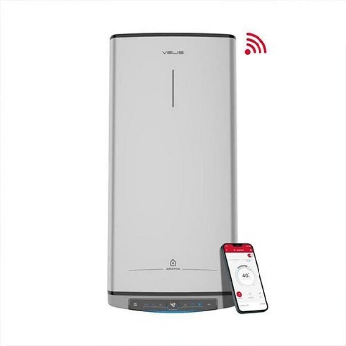 BOJLER ARISTON VELIS TECH WIFI 80L 3100912 sivi Bojleri i oprema Ariston Madras doo Beograd