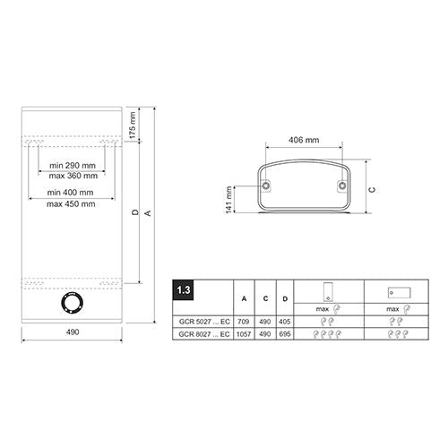 Bojler TESY Bellislimo LITE GCR 80L (305859) Standardni bojleri Tesy Madras doo Beograd