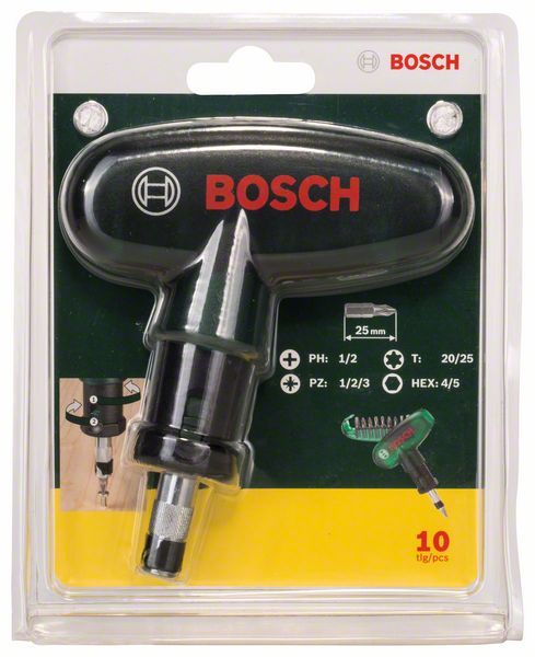 Bosch 10-delni „Pocket“ set bitova (2607019510) Set bitova BOSCH BOSCH-2607019510 Madras doo Beograd