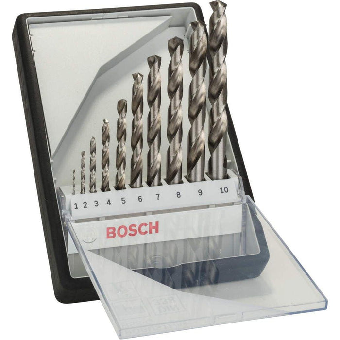 Bosch 10-delni Robust Line set HSS-G burgija za metal (2607010535) Set burgija za metal BOSCH BOSCH-2607010535 Madras doo Beograd