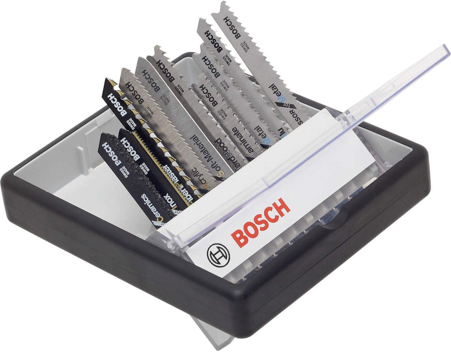 Bosch 10-delni Robust Line set listova ubodne testere Top Expert T-prihvat T 130 RIFF; T 118 AHM; T 141 HM; T 101 A; T 113 A; T 101 BF; T 101 BIF; T 118 AF; T 227 D; T 123 X - 2607010574 List ubodne testere BOSCH Madras doo Beograd
