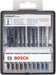 Bosch 10-delni Robust Line set listova ubodne testere Top Expert T-prihvat T 130 RIFF; T 118 AHM; T 141 HM; T 101 A; T 113 A; T 101 BF; T 101 BIF; T 118 AF; T 227 D; T 123 X - 2607010574 List ubodne testere BOSCH Madras doo Beograd