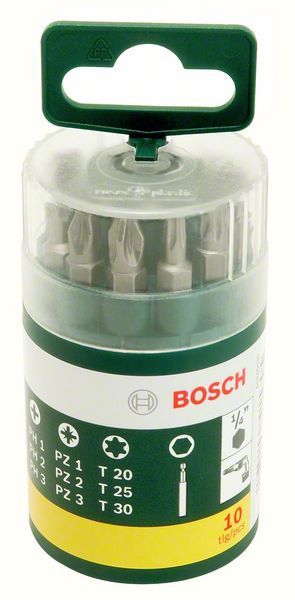 Bosch 10-delni set bitova (2607019452) Set bitova BOSCH BOSCH-2607019452 Madras doo Beograd