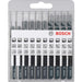 Bosch 10-delni set listova ubodne testere Basic for Wood T 119 BO (2x); T 119 B (4x); T 111 C (4x) - 2607010629 Set listova za ubodnu testeru BOSCH BOSCH-2607010629 Madras doo Beograd