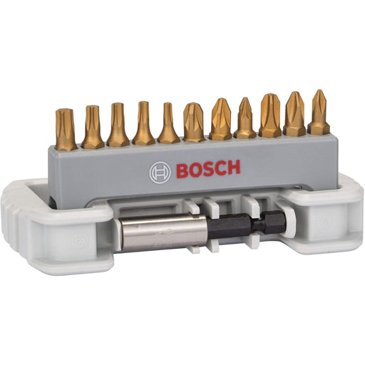 Bosch 11-delni set bitova odvrtača sa držačem bitova PH1; PH2; PH3; PZ1; PZ2; PZ3; T10; T15; T20; T25; T30; 25 mm - 2608522132 Set bitova BOSCH BOSCH-2608522132 Madras doo Beograd