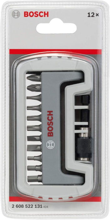 Bosch 11-delni set bitova odvrtača sa držačem bitova PH2; PZ2; T10; T15; T20; T25; S0,6x4,5; S0,8x5,5; HEX3; HEX4; HEX5; 25 mm (2608522131) Set bitova BOSCH BOSCH-2608522131 Madras doo Beograd