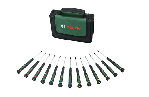 BOSCH 13-delni set preciznih odvrtača - Odvrtač - Precision Screwdriver Set 12-P (1600A02Z9N) Madras doo Beograd Madras doo Beograd