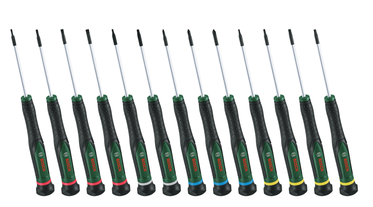 BOSCH 13-delni set preciznih odvrtača - Odvrtač - Precision Screwdriver Set 12-P (1600A02Z9N) Madras doo Beograd Madras doo Beograd