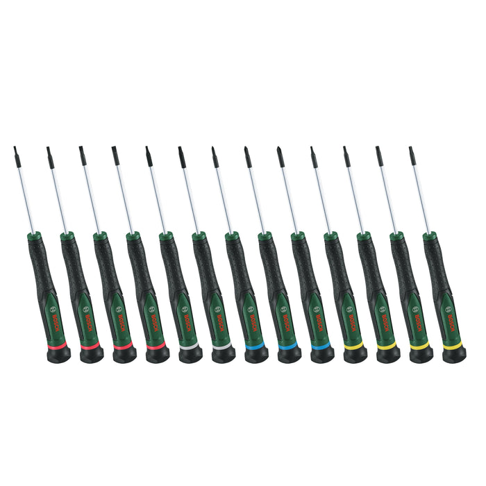 BOSCH 13-delni set preciznih odvrtača - Odvrtač - Precision Screwdriver Set 12-P (1600A02Z9N) Madras doo Beograd Madras doo Beograd