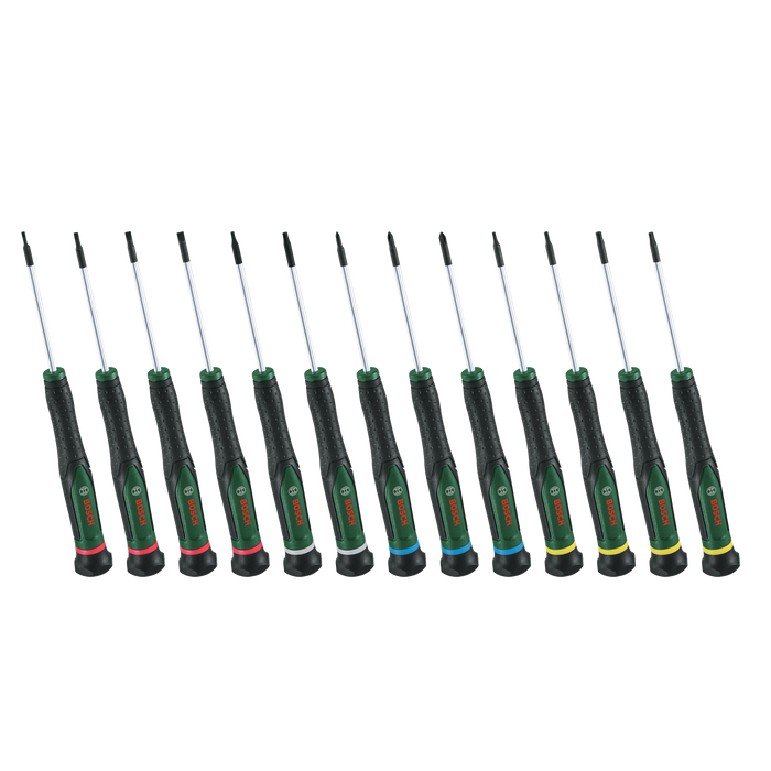 BOSCH 13-delni set preciznih odvrtača - Odvrtač - Precision Screwdriver Set 12-P (1600A02Z9N) Madras doo Beograd Madras doo Beograd