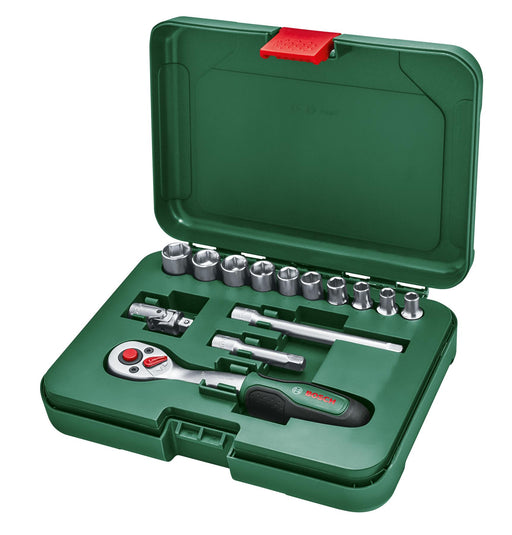 BOSCH 14-delni set račne od 1/4" - Mehanizam sa skakavicom Set (1600A02BY0) Power Tools BOSCH Madras doo Beograd