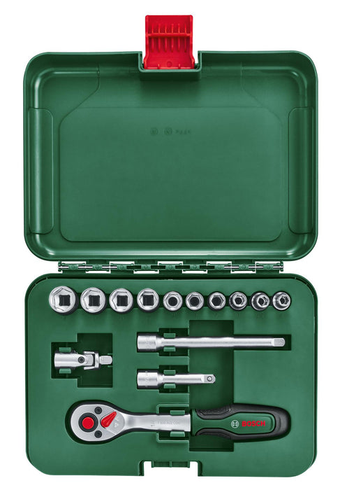 BOSCH 14-delni set račne od 1/4" - Mehanizam sa skakavicom Set (1600A02BY0) Power Tools BOSCH Madras doo Beograd