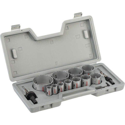 Bosch 14-delni set testera za otvore HSS-bimetal 19; 22; 25; 29; 35; 38; 44; 51; 57; 64; 76 mm (2607018390) Pribor BOSCH BOSCH-2607018390 Madras doo Beograd