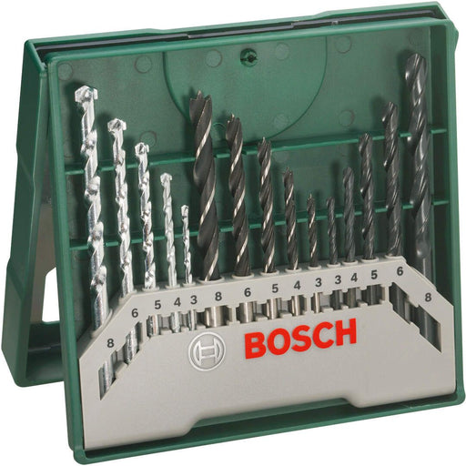 Bosch 15-delni Mini-X-Line set burgija drvo/metal/beton (2607019675) Pribor BOSCH BOSCH-2607019675 Madras doo Beograd