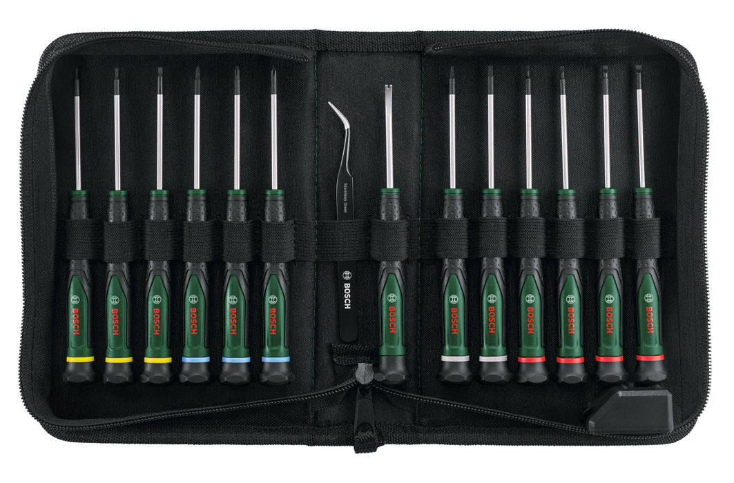 BOSCH 15-delni set preciznih odvrtača - Odvrtač Prec Screwdriver Set (1600A039J4) Power Tools BOSCH Madras doo Beograd