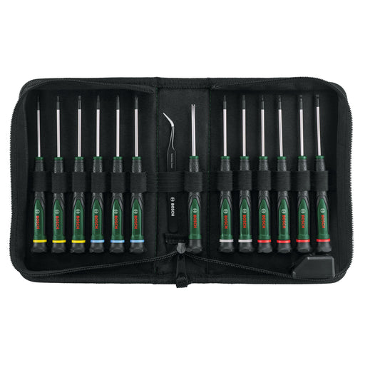 BOSCH 15-delni set preciznih odvrtača - Odvrtač Prec Screwdriver Set (1600A039J4) Power Tools BOSCH Madras doo Beograd