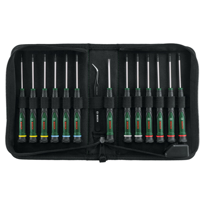 BOSCH 15-delni set preciznih odvrtača - Odvrtač Prec Screwdriver Set (1600A039J4) Power Tools BOSCH Madras doo Beograd