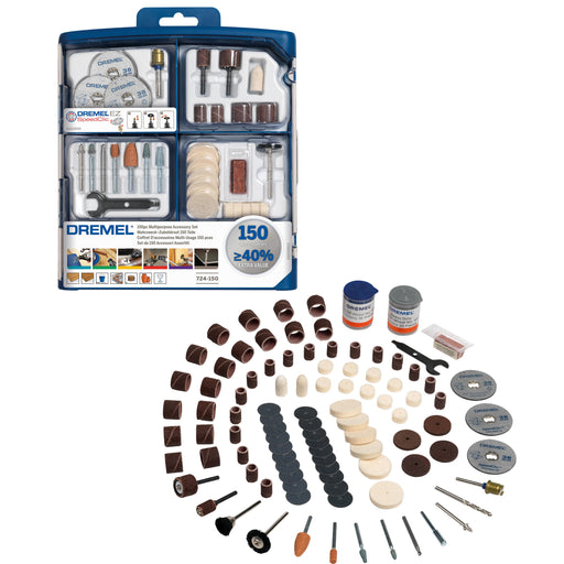 BOSCH 150 pieces DREMEL® Multipurpose Accessory Set (724) - (2615S724JA) Madras doo Beograd Madras doo Beograd