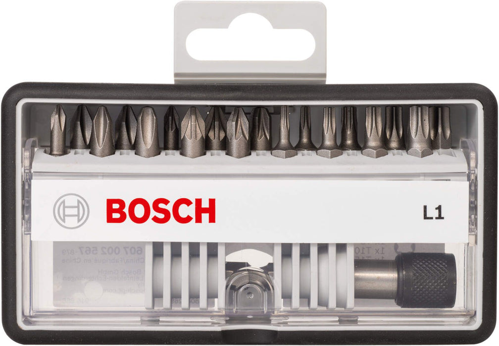 Bosch 18+1-delni set Robust Line bitova odvrtača L ekstra tvrdi 25 mm (2607002567) Set bitova BOSCH BOSCH-2607002567 Madras doo Beograd