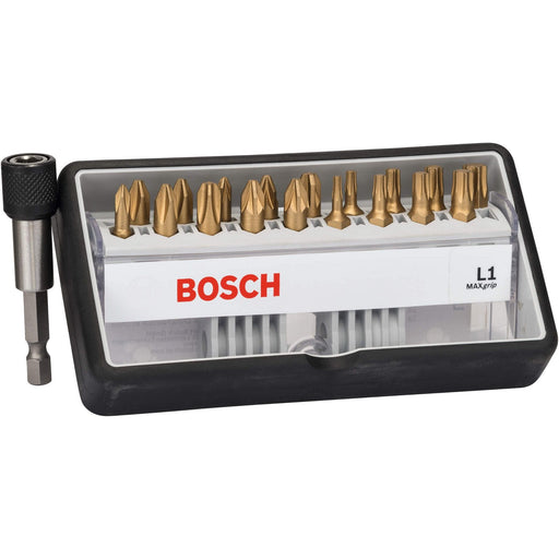 Bosch 18+1-delni set Robust Line bitova odvrtača L Max Grip 25 mm, 18+1-delni - 2607002581 Set bitova BOSCH BOSCH-2607002581 Madras doo Beograd