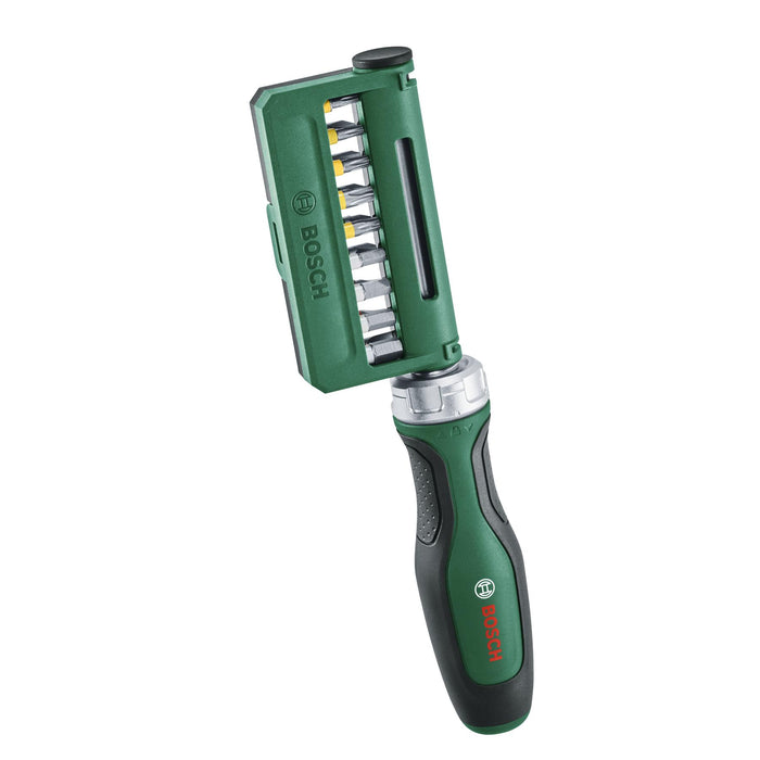 BOSCH 19-delni set bitova odvrtača za zupčanike - Odvrtač Ratchet Screwdriver with 18x bit (1600A02Z9A) Madras doo Beograd Madras doo Beograd