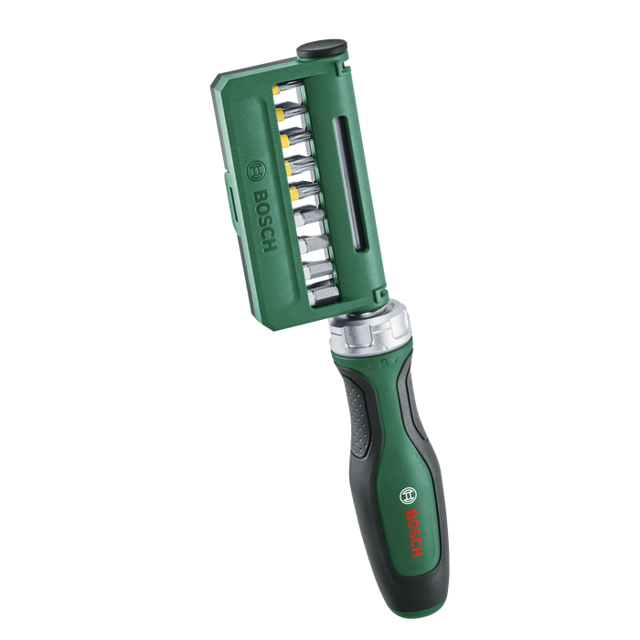 BOSCH 19-delni set bitova odvrtača za zupčanike - Odvrtač Ratchet Screwdriver with 18x bit (1600A02Z9A) Madras doo Beograd Madras doo Beograd