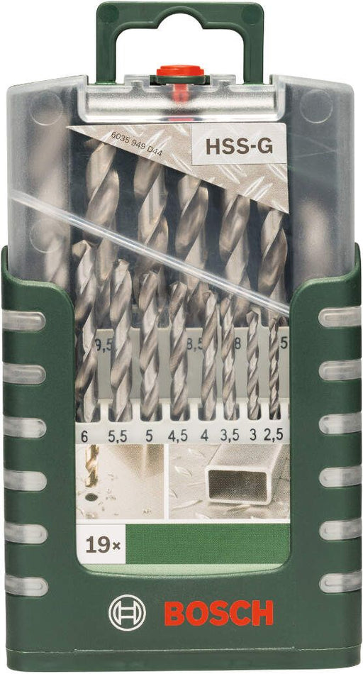 Bosch 19-delni set HSS-G burgija za metal (2609255132) Set burgija za metal BOSCH BOSCH-2609255132 Madras doo Beograd