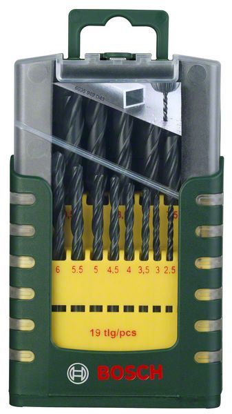 Bosch 19-delni set HSS-R burgija za metal (2607017151) Set burgija za metal BOSCH BOSCH-2607017151 Madras doo Beograd