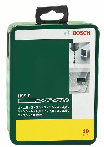 Bosch 19-delni set HSS-R burgija za metal (2607019435) Set burgija za metal BOSCH BOSCH-2607019435 Madras doo Beograd