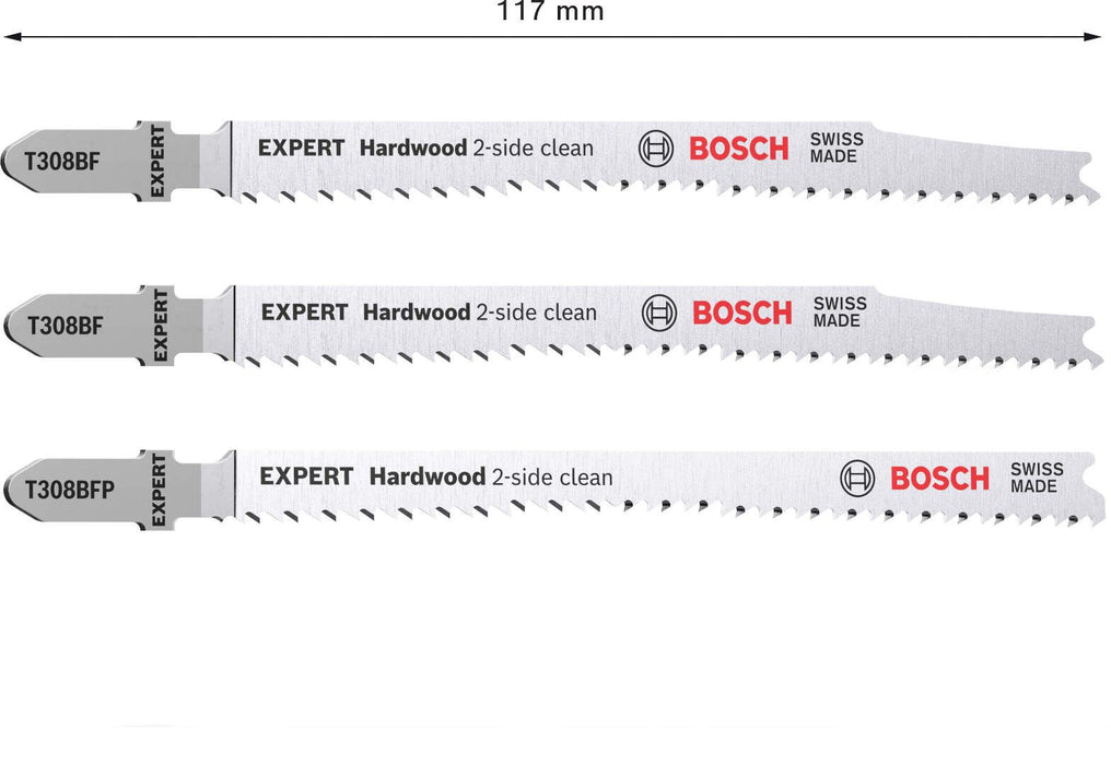 Bosch 2-delni komplet EXPERT „Hardwood 2-side clean“ listova ubodne testere T308BF/BFP - 2608900549 Pribor BOSCH BOSCH-2608900549 Madras doo Beograd