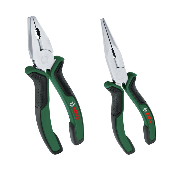BOSCH 2-delni set klešta - Klešta 2 pcs set (Combination/Long nose) (1600A0275H) Power Tools BOSCH Madras doo Beograd