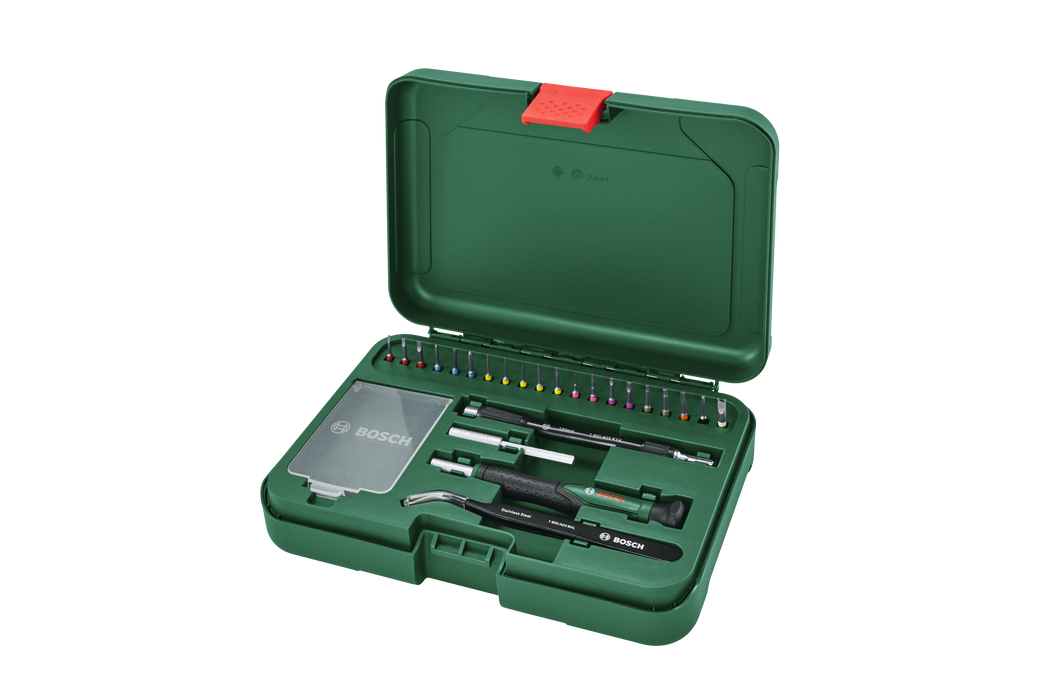 BOSCH 24-delni set preciznih odvijača s bitovima - Odvrtač PrecBitScrewdrivSet (1600A039HT) Madras doo Beograd Madras doo Beograd