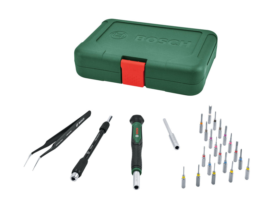 BOSCH 24-delni set preciznih odvijača s bitovima - Odvrtač PrecBitScrewdrivSet (1600A039HT) Madras doo Beograd Madras doo Beograd