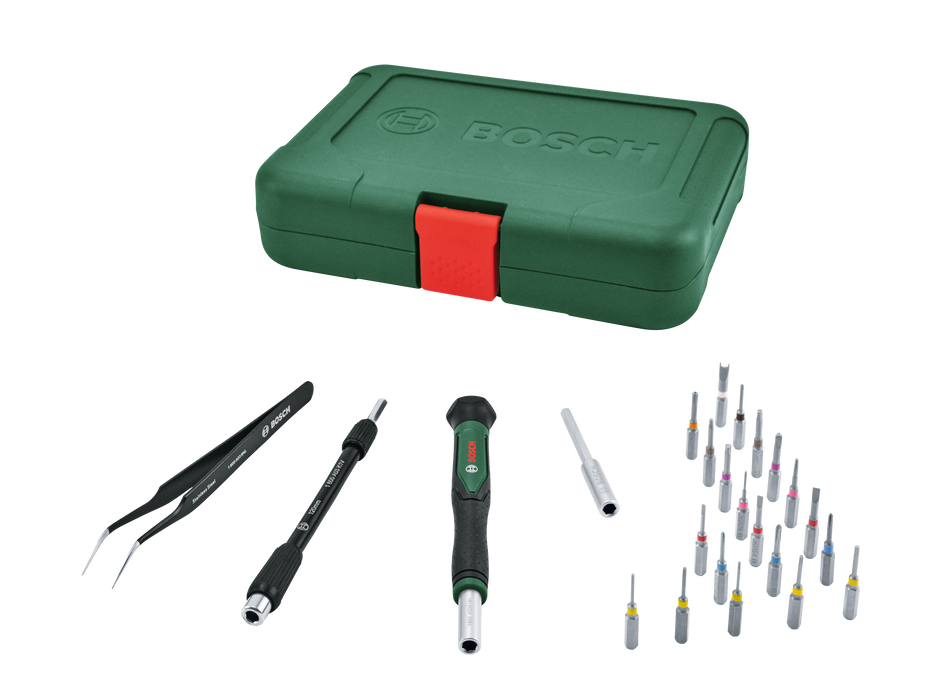 BOSCH 24-delni set preciznih odvijača s bitovima - Odvrtač PrecBitScrewdrivSet (1600A039HT) Madras doo Beograd Madras doo Beograd
