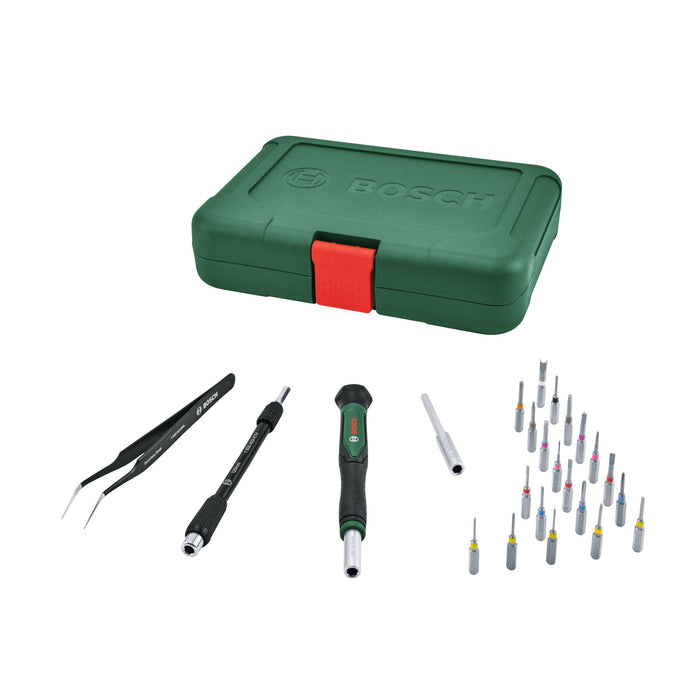 BOSCH 24-delni set preciznih odvijača s bitovima - Odvrtač PrecBitScrewdrivSet (1600A039HT) Madras doo Beograd Madras doo Beograd