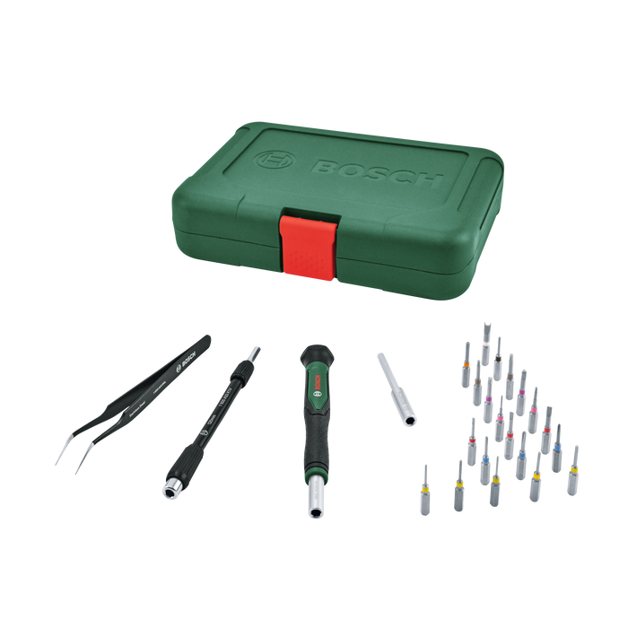 BOSCH 24-delni set preciznih odvijača s bitovima - Odvrtač PrecBitScrewdrivSet (1600A039HT) Madras doo Beograd Madras doo Beograd
