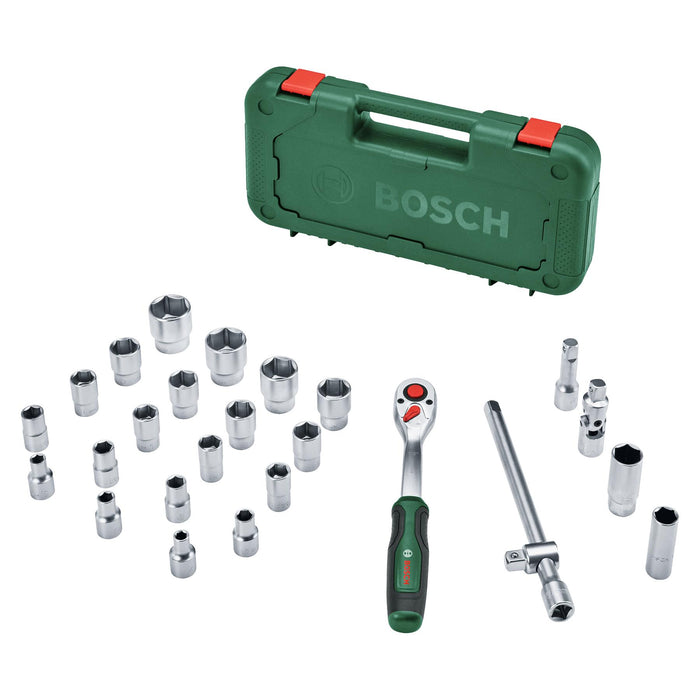 BOSCH 25-delni set račne od 1/2" - Ratchet (1600A02Z9F) Madras doo Beograd Madras doo Beograd