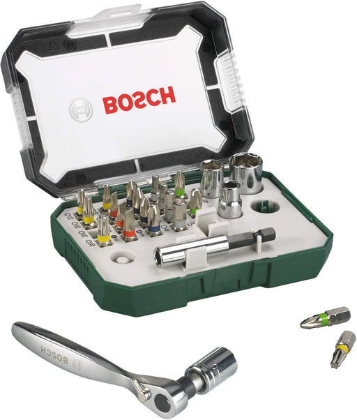 Bosch 26-delni set bitova i čegrtaljki (2607017322) Pribor BOSCH BOSCH-2607017322 Madras doo Beograd