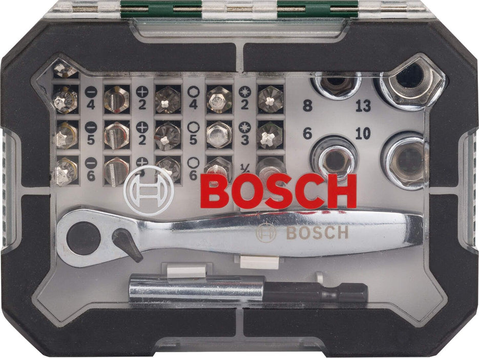 Bosch 26-delni set bitova i čegrtaljki (2607017322) Pribor BOSCH BOSCH-2607017322 Madras doo Beograd