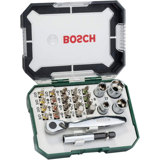 Bosch 26-delni set bitova sa čegrtaljkom Promoline (2607017563) Pribor BOSCH BOSCH-2607017563 Madras doo Beograd